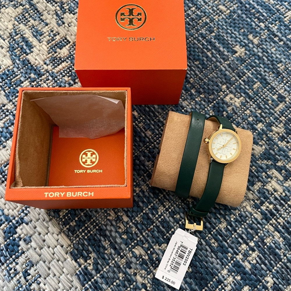 New Tori Burch Double Wrap Watch